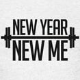 thumbnail image 3 of CafePress - New Year New Me Kids Light T Shirt - Light T-Shirt Kids XS-XL, 3 of 4