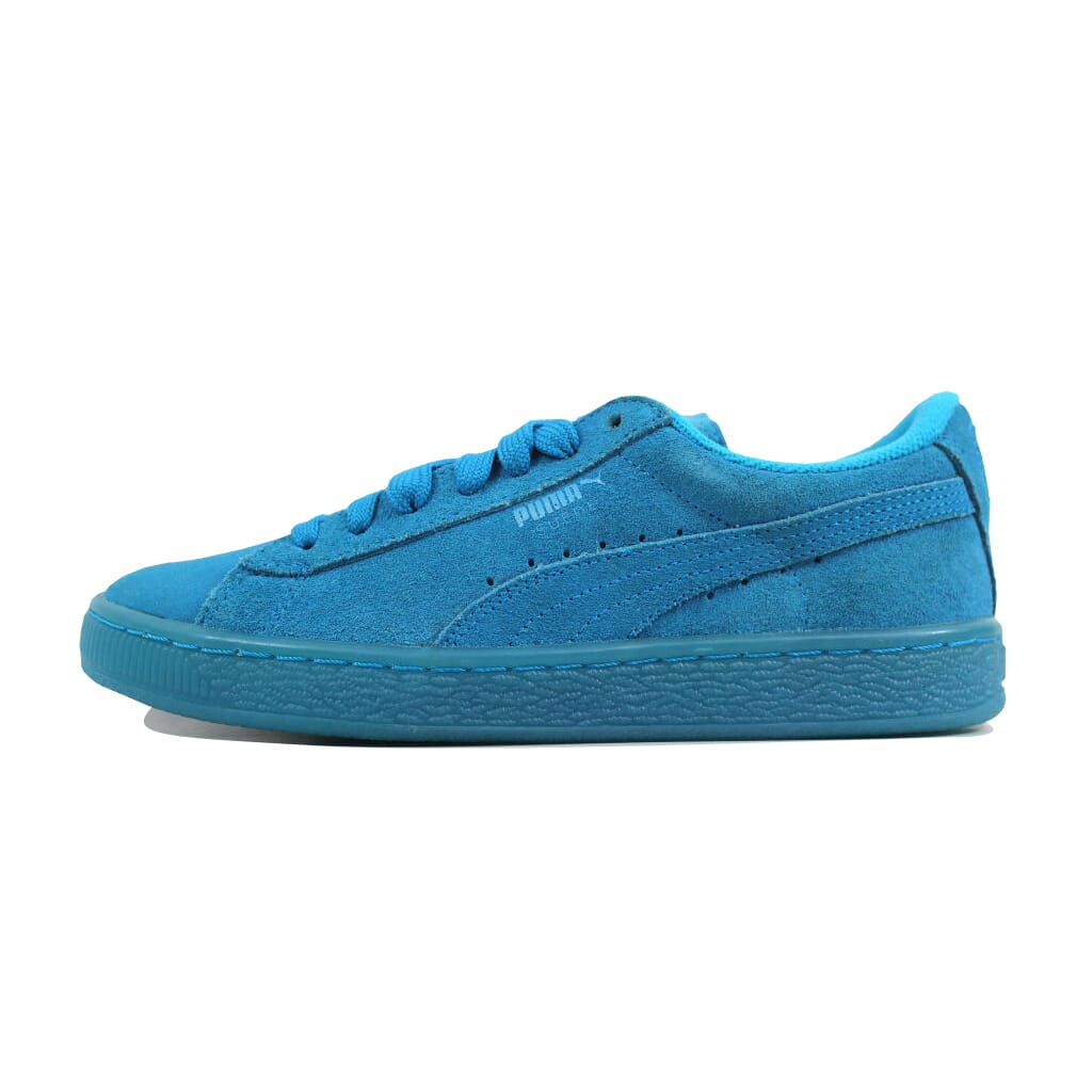 Puma Suede Iced Fluo Jr Atomic Blue 
