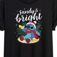 thumbnail image 3 of Lilo & Stitch - Sandy And Bright - Juniors Ideal Flowy Muscle T-Shirt, 3 of 5