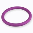 thumbnail image 6 of LeLuv Thin Round Smooth Silicone Cock Ring | (3 Pack) 32mm/40mm/50mm Purple, 6 of 7
