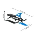 thumbnail image 3 of Steel Snow Racer Sled for 3-15 Years Old Kids Snow Runner Bike Sled Blue, 3 of 7