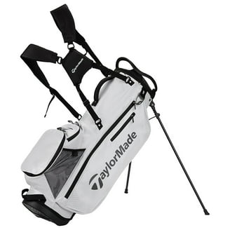 NEW TaylorMade Golf Vessel Lite Lux Stand Bag 4-way Top - Gray