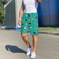 thumbnail image 7 of Bixox Men's Sushi printed lightweight casual shorts, soft sleep shorts with pockets., 7 of 7