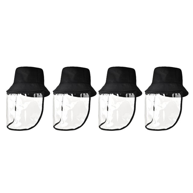 Sombrero anti-saliva con protección facial de seguridad de 4 piezas con cubierta desmontable, y boca anti-polen a prueba Macarena Sombrero para mujer de moda para hombre