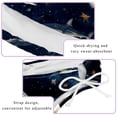 thumbnail image 3 of Starry Shark Women's Swimsuit Bikini Set, Detachable Sponge, Adjustable Strap, 2-Pack, Swim Suits, 3 of 6