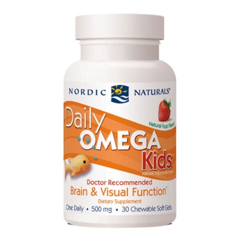Suplemento Nordic Naturals Daily Omega Kids 30 cápsulas blandas x2