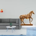 thumbnail image 2 of Estatuas de caballos, esculturas de escritorio, adornos de mesa, estatuas de resina con forma de cuenco del tesoro, regalo de cumpleaños Feng Shui, ad, 2 of 8