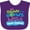 Purple, variant on Inktastic My Daddy is the Worlds Best Math Teacher Boys or Girls Baby Bib