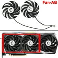 thumbnail image 1 of New 90MM GPU Video Card Cooler Fan Replacement for MSI GeForce RTX 3060 3070 3080 3090 3060Ti 3070TI GAMING X TRIO Graphics Card Fan - AB, 1 of 6