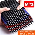 thumbnail image 2 of M & G-Bolígrafo de escritura de Semi Gel, bolígrafo económico de 0,7mm, negro/azul/rojo para la escuela y la Oficina, suministro de regalo, 2 of 4