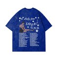 thumbnail image 3 of Bailey Spinn Loser Tour 2025 Washed Cotton Tshirt Cosplay Short Sleeve Casual Tees, 3 of 4