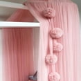 thumbnail image 7 of Chiffon Balls Decoration Mosquito Net Decoration Ball Hanging Ornament Wall Pendant Bed Canopy Accessory Bed Decor for Kids Room Children's Room, 7 of 7