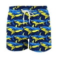 thumbnail image 5 of Nmnitkp Mens Swim Trunks Quick Dry Swimwear,Boys Swim Trunks Summer Hawaiian Swimming Beach Shorts with Pocket Bathing Suits for Men Multicolor,2XL, 5 of 6