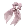 thumbnail image 5 of Boutique Chiffon Hair Scarf Scrunchies Long Tail Hair Bands Elastic Hair Tie Ponytail Holder 8PCS for Women Girls Ladies (Chiffon 8 pcs), 5 of 6
