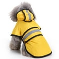 thumbnail image 2 of Ropa Impermeable Perro Impermeable Complimentos Mascota Color Brillante Ecológico Duradero - S amarilla, tal se describe Salvador Chubasquero para perros, 2 of 10