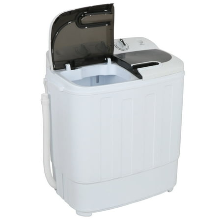 ZENY Mini Twin Tub Portable Compact Washing Machine Washer Spin Dry Cycle- 13lbs