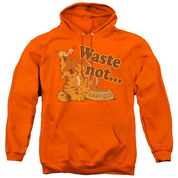 Garfield - Waste Not - Pull-Over Hoodie - X-Large