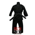 thumbnail image 2 of Pine Tree Heavy Weight Karate Uniform 14 oz - Black, 2 of 2
