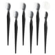thumbnail image 1 of Juego de 6 maquinillas de afeitar Unique Bargains para cejas de Acero inoxidable color negro, 1 of 1