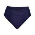 thumbnail image 4 of XFHLMJFF Women's Sexy Tankini Swimsuit Summer Beach High Waisted Bikini Bottoms Full Coverage Sports Yoga Shorts Skirt Trendy Swimwear, 4 of 9