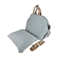 thumbnail image 1 of Bolso de viaje para perros gato bolso de transporte saliente para gatos pequeños y medianos gatito de Gris azul, 1 of 8