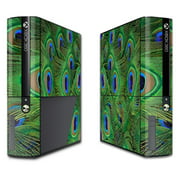 MightySkins Skin Compatible With Microsoft Xbox 360E (3rd Gen) cover wrap skins sticker Peacock