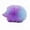 Double Couleur Poudre 10424, variante sur Jouet Anti-Stress à Presser Hérisson, TPR Élastique Anxiété Ball Sensory Fidget pour Enfants Adultes, Jouet de Décompression Portable, 1 Unité avec Musique