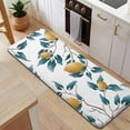 thumbnail image 5 of Yellow Lemon Fruits White Pattern Kitchen Rug Mat,Kitchen Runner Rugs Non Skid Washable,Decorative Kitchen Floor Mats for Kitchen,Sink,Laundry,17"x47.2", 5 of 7