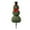 Green, variant on 2025 New Christmas Snowman Topiary Trees Artificial Outdoor - 31.49'' Boxwood Topiaries with Red Bow Tie for Indoor Outdoor Home Porch Yard Decor Christmas Decoractions