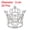 Silver, variant on Unique Bargains Mini Crown Cake Toppers for Birthday Cake Decor Wedding Party Gold