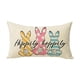 thumbnail image 2 of CaiYueKe Easter Linen Pillow Covers Decorative Religious He Is Risen Spring Holiday Home Decor Cushion Case for Sofa Couch Living Room Bedroom, 2 of 9