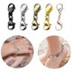 thumbnail image 3 of 8 Pcs Double Lobster Clasps Necklace Bracelet Clasp Connector Double Opening Jewelry Clasps for DIY Jewelry Making Silver, 3 of 4