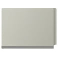 thumbnail image 3 of 25 Pt. Pressboard Classification Folders, Full Cut End Tab, Letter Size, 1 Divider, Gray (Box of 10), 3 of 8