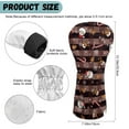 thumbnail image 6 of Yuyamidu Brown Buffalo Grid Golf Club Head Cover with Soft Lining Christmas Driver Fairway Wood Hybrid Headcover PU Leather Golf Club Cover for Men Women Gift for Golfers, 6 of 7