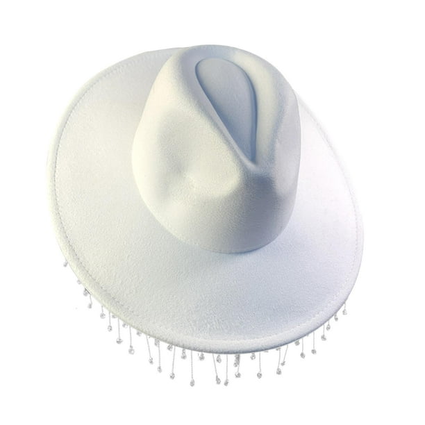 Estilo occidental Sombrero de vaquero Gorras Sombreros de fieltro Sombrero para el sol Mujeres Hombres para Salvador Sombrero de vaquero