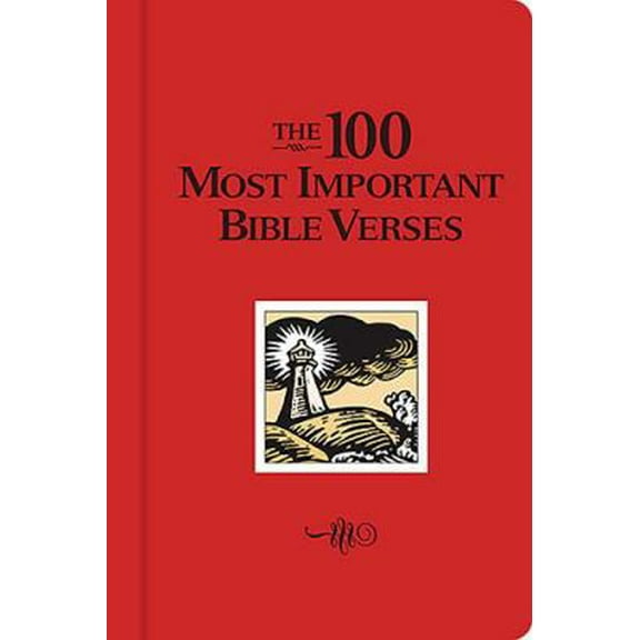 Pre-Owned The 100 Most Important Bible Verses (Hardcover) 0849900271 9780849900273