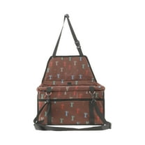 Unique Bargains 1 Pc Foldable Car Seat Cover for Pet 15.75"x12.6"x9.84" Dog Print Brown