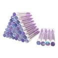 thumbnail image 4 of 40 Piezas Cepillo De Máscaras Desechables Herramienta De Maquillaje Regalos Estilo De Pestañas Para Salón Púrpura, 4 of 8
