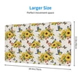 thumbnail image 2 of Pofeuu Bird Sunflowers Print Mouse Pad,Rubber, Multipurpose Comfortable Waterproof Mousepad Desk Mat for Gamer Office Home, 2 of 8