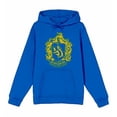 thumbnail image 4 of Harry Potter Hufflepuff Crest Long Sleeve Unisex Adult Hooded Sweatshirt-Small, 4 of 7
