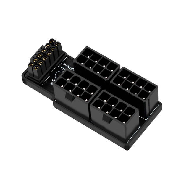 Conector de dirección asistida de 600 W y 180 grados, fácil de instalar, profesional, 600 W Estilo negro B