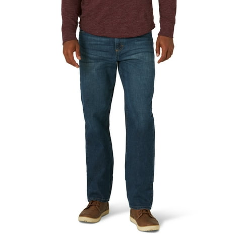 Wrangler Men's and Big Men's Relaxed Fit Jeans with Flex