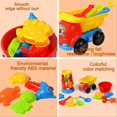 thumbnail image 5 of Juego de 20 piezas de juguetes de playa, juguetes de playa para niños, juguetes de verano para exteriores, juguetes de playa multiusos para niños. Afortunado Sencillez, 5 of 5