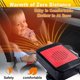 thumbnail image 2 of (Rojo) Calentador de automóvil de 12 V y 200 W - Calefacción rápida portátil - Ventilador de enfriamiento y calefacción 2 en 1 - Desempañador de parabrisas con base giratoria de 360 grados, 2 of 5