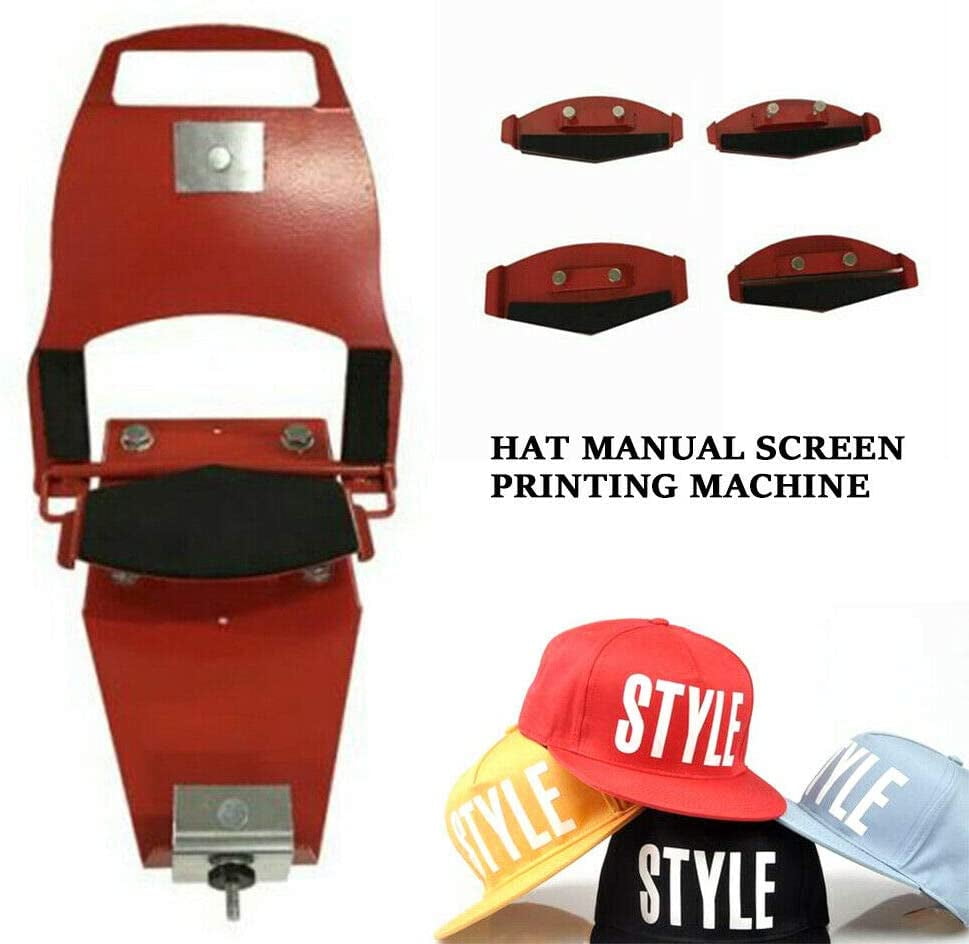 OUKANING Hat Clamp Silk Screen Printing Machine Platen Machine For All Type Cap Device US