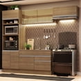 thumbnail image 2 of Cocina Integral 270cm Madesa Glamy Marrón, 2 of 10