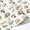 Animal Grassland, variant on Cat Birthday Wrapping Paper - 6 Sheets 19.7” x 27.5” White Cat Gift Wrapping Paper for Birthday Party Gift Packing Supply Funny Cute Theme Decor Favor