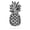 Black, variant on RealSteel: Pineapple Wall Art – “Be a Pineapple” Quote Sign, Perfect for Home Decor or Gift, Indoor/Outdoor Use, 10x18 (Black)
