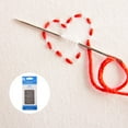 thumbnail image 2 of Miangastore Self Threading Needle Set Stainless Steel 120Pcs 1.7X0.04In, 2 of 8