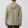 thumbnail image 5 of Fewfanhot Men Sweatshirt Casual Long Sleeve Fleece Hoodies Drawstring Workout Pullover with Kanga Pocket, 5 of 5